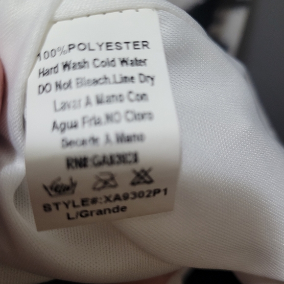 Xtaren Maxi dress black & white print Size L - Picture 8 of 8